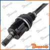 Demi-Arbre de Transmission ATM gauche pour HONDA | NPW-HD-064, 44306-SNE-A01